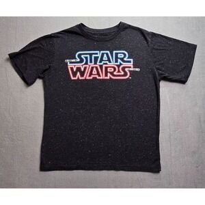 Star‎ Wars TShirt Youth 2X XXL (18) Unisex Black Graphic Mad Engine